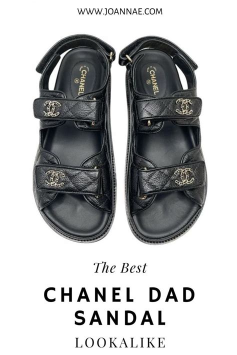 chanel dad sandals dupes